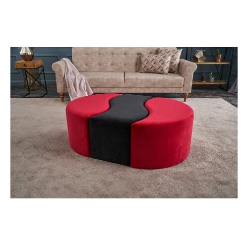 Atelier Del Sofa tabure alya puf red black Slike