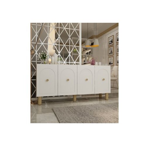 Hanah home Komoda Notre KB150 Bohem Sapphire Oak White Cene