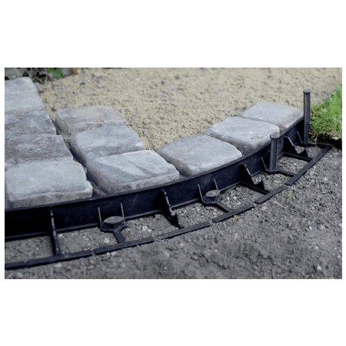  Plastični klin za rubnu traku interboard 45 (crne boje, plastika) Slike