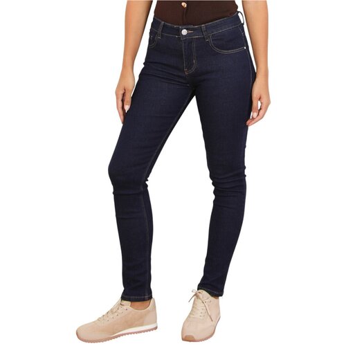 La Modeuse Kavbojke slim 76263_P180629 Modra Cene