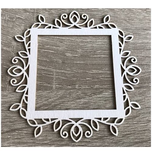  Drveni ukrasni element okvir - ornament - 1 kom ( element) Slike