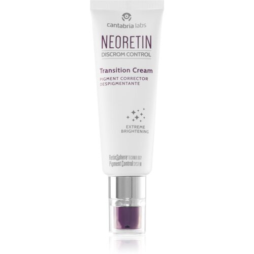 Neoretin Discrom control Transition Cream posvetlitvena krema z regeneracijskim učinkom 50 ml Slike