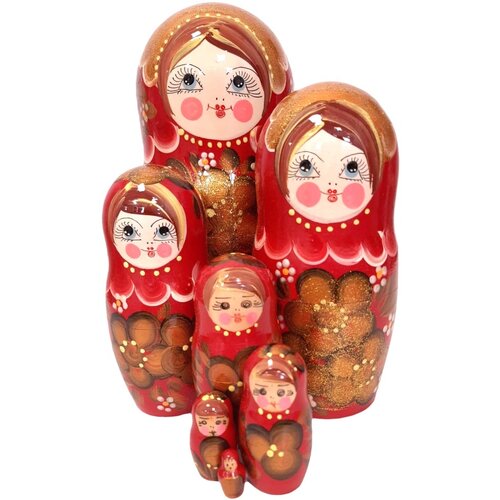  Originalna ruska matrjo&amp;scaron;ka 22 cm, set od 7 kom Slike