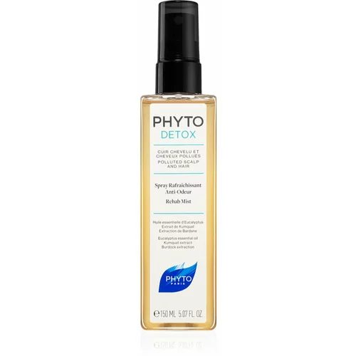 Phyto Detox osvežilna meglica za lase, izpostavljene onesnaženemu ozračju 150 ml