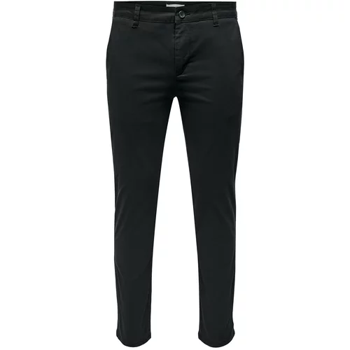 Only & Sons Chino hlače 'MARK' crna