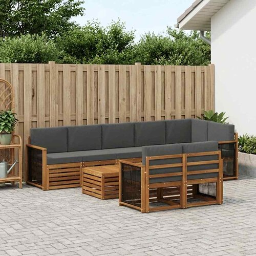  Setovi sofa Čvrsto drvo akacije Cijene