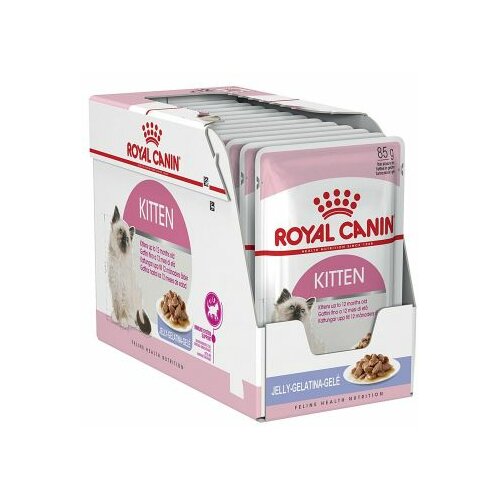 Royal Canin cat kitten preliv u želeu 12x85g hrana za mačke Slike