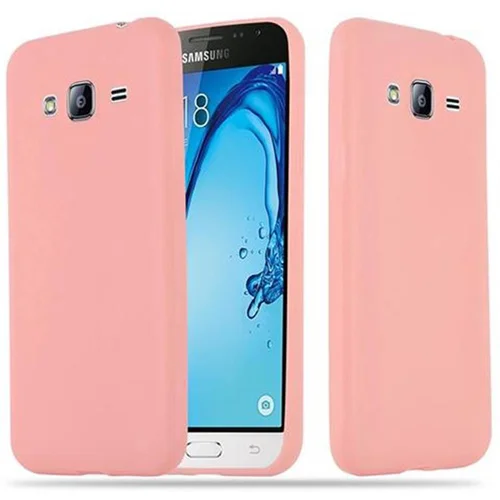 Cadorabo Case, združljiv s Samsungom v Candy Pink - Zaščitni pokrov iz fleksibilnega silikona TPU, (20573931)