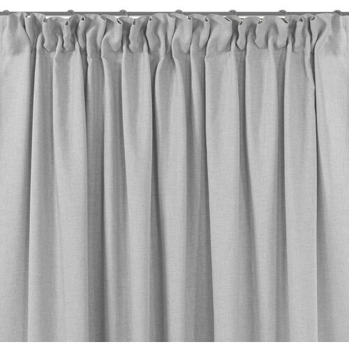  Curtain CARMENA color gray style classic dragon tape transparent 5 cm braid 300x270 HOMEDE Cijene
