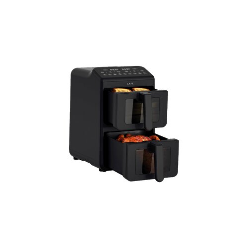 Lafe Dual Fry Friteza na vroč zrak 10 L &ndash; Dve komori, 2460 W Cene