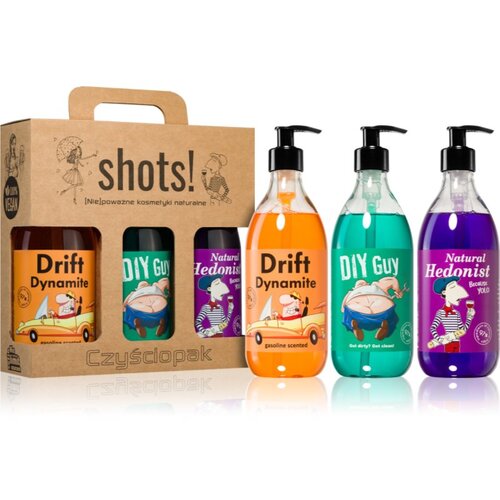 LaQ Shots! Drift Dynamite & DIY Guy & Natural Hedonist božični darilni set Cene