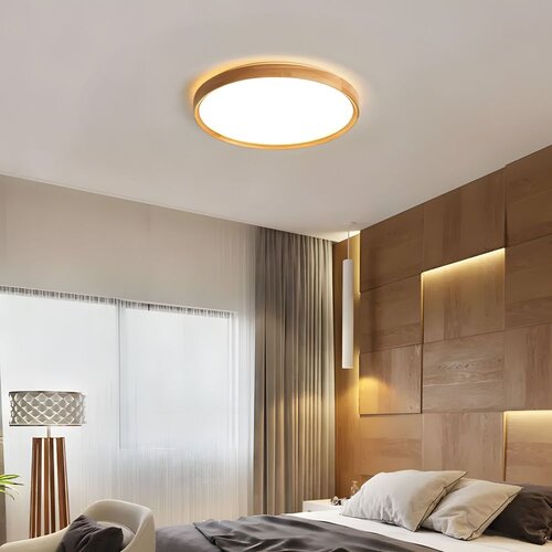 Toolight Stropni luster G116-C 40CM WOOD Slike