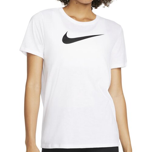 Nike W NK DF TEE SWOOSH, ženska majica za fitnes, bela FD2884 Cene