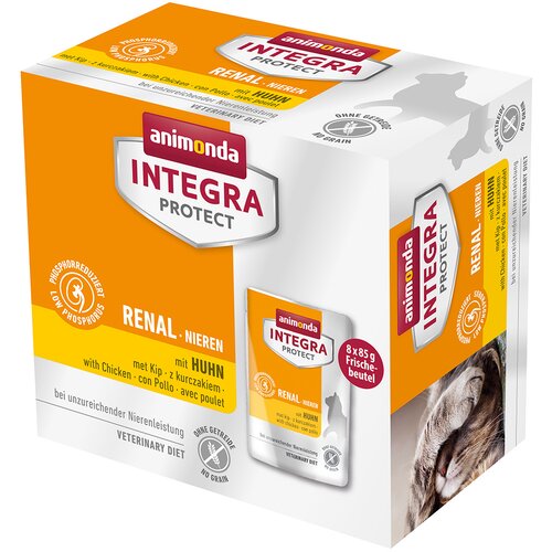 Animonda Integra Protect Adult Renal 8 x 85 g - Piletina Slike