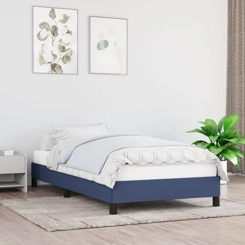  za krevet plavi 100x200 cm od tkanine