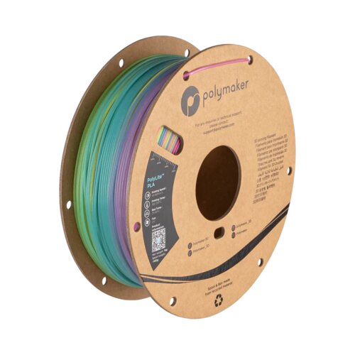 Polymaker PolyLite Luminous PLA Rainbow Slike