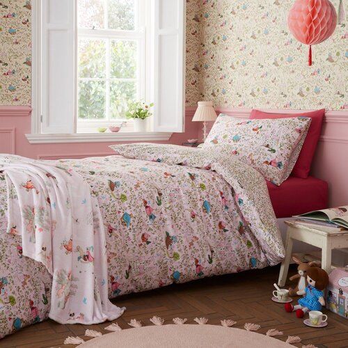 Belle &amp;amp; Boo Ružičasta pamučna dječja posteljina za dječji krevetić 120x150 cm Fairytale &amp;ndash; Slike