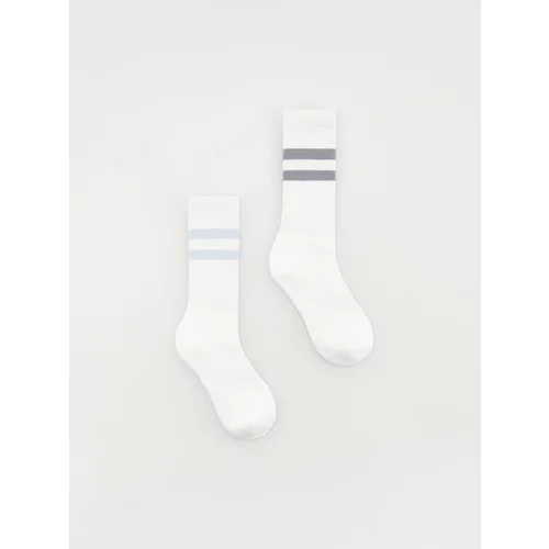 Reserved - Komplet od 2 para čarapa - krem