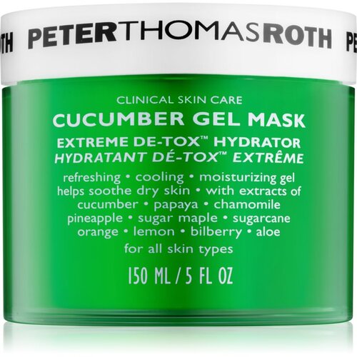 Peter Thomas Roth Cucumber De-Tox hidratantna gel maska za lice i područje oko očiju 150 ml Cijene