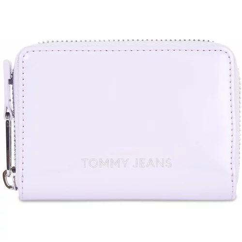 Tommy Jeans Majhna ženska denarnica Tjw Ess Must Small Za Patent AW0AW15935 Lavender Flower W06