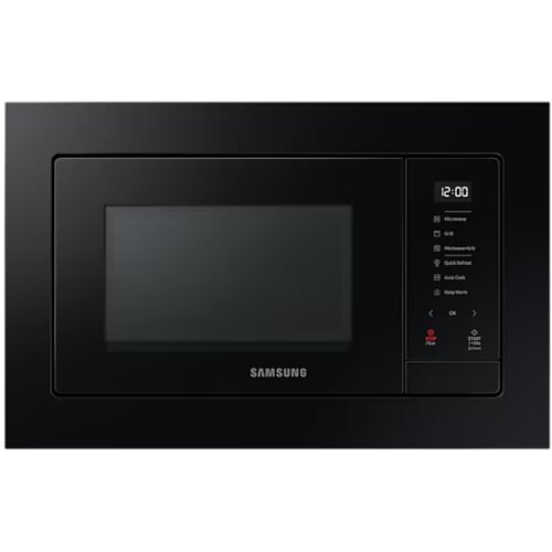 Samsung vgradna mikrovalovna pečica MG23A7318CK/E2, črno ste Slike