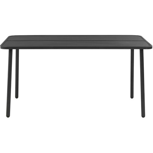  Vrtni stol tamno sivi 150 x 90 x 72 cm čelik - 150 x 90 x 72 cm 1 Slike