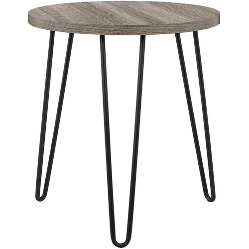 St&amp;oslash;raa smeđe-sivi pomoćni stol Owen, &amp;oslash; 50 cm Slike