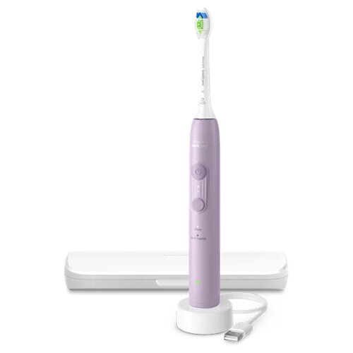 Philips sonična električna zobna &amp;scaron;četka Sonicare 4100, lila, HX4043/49 Slike