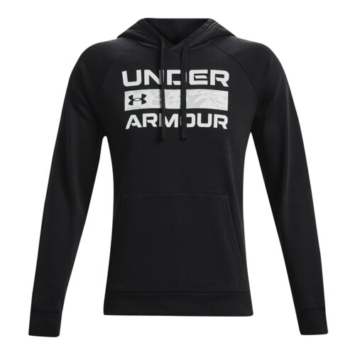 Under Armour UA Rival Fleece Signature Box Hoodie, Black, (20489912) Cene