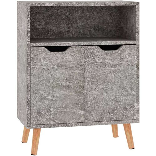 VidaXL Komoda siva boja betona 60 x 30 x 72 cm od iverice Slike