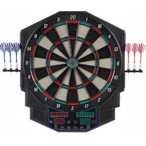 Enero Pro elektronski pikado 49 cm s 4 LED zaslona in adapterjem Cene