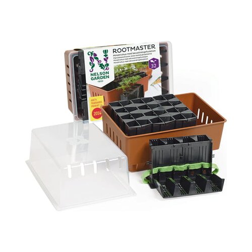 Nelson Garden Mini rastlinjak &amp;quot;Rootmaster&amp;quot; rjava Slike