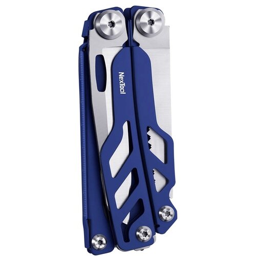 Nextool FLAGSHIP Pro NE20271 16-in-1 multitool, blue + belt pouch Slike