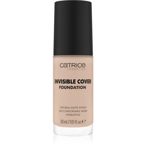 Catrice Invisible Cover Foundation prekrivni tekoči puder z mat učinkom odtenek 007C 30 ml