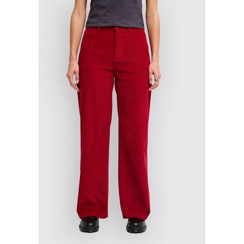 Rvca Coco Cord Pants brick red Cene