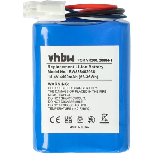 VHBW Baterija za Vorwerk Kobold VR200 / VR300, 4400 mAh Cene