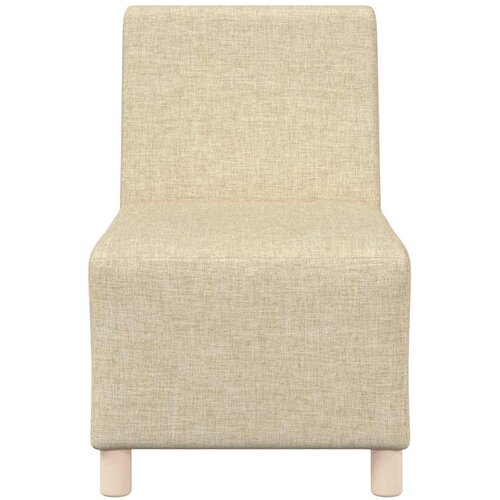 Modularna sofa bez naslona za ruke krem boje 55 cm, tkanina Slike