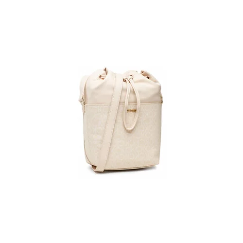 Calvin Klein Ročna torba Must Bucket Bag Sm Mono K60K609390 Bež