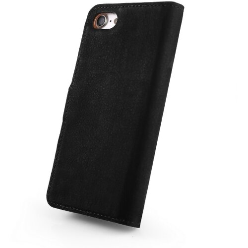 Surazo onasi preklopna torbica za iphone 8 - usnjena - črna Slike