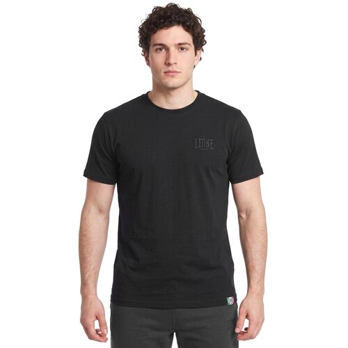 Leone 1947 Majice &amp;amp; Polo majice Man Short Sleeves Small Logo Črna Slike