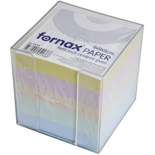 Blok KOCKA PVC 9,2X9,2 CM S PAPIROM U BOJI PASTELNOJ FORNAX Cene