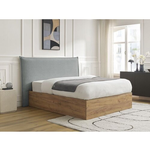 Bobochic Paris Svijetlo sivi podstavljeni tapecirani/od iverice bračni krevet s prostorom za odlaganje s podnicom 180x200 cm Charlie &amp;ndash; Slike