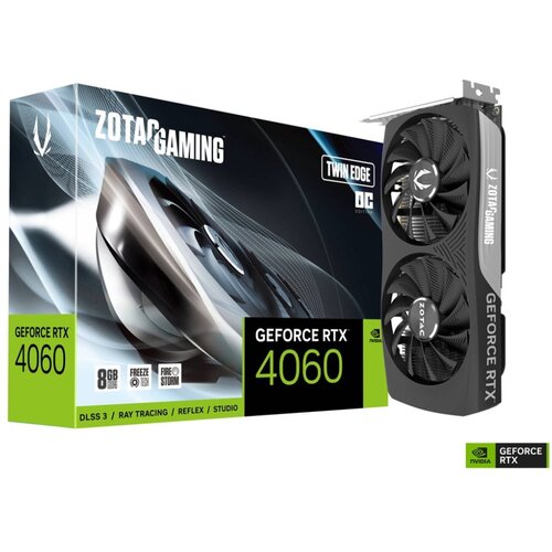 Zotac GAMING GeForce RTX 4060 Twin Edge 8GB DDR6 128 bit 3xDP/HDMI grafička kartica Slike