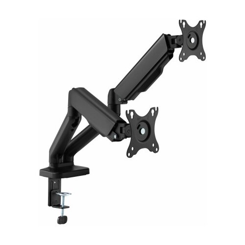 S Box namizni nosilec za 2x monitor LCD-S024-2 črn Cene