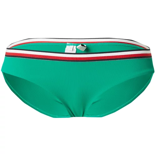 Tommy Hilfiger Bikini donji dio mornarsko plava / smaragdno zelena / vatreno crvena / bijela