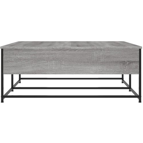 Stolić za kavu boja sivog hrasta 100x99x40 cm konstruirano drvo Slike