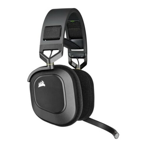 Corsair slušalice HS80 RGB WIRELESS bežičneCA-9011235-EU gaming crna Slike