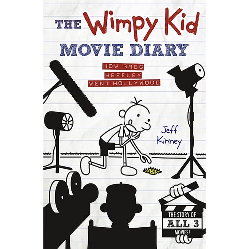 Penguin Books Jeff Kinney - The Wimpy Kid Movie Diary: How Greg Heffley Went Hollywood Cene