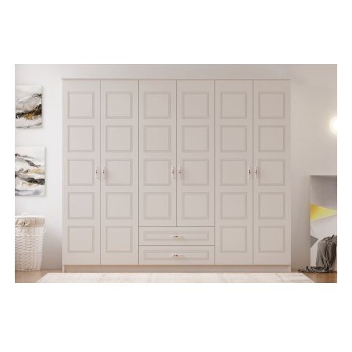 Hanah home Ormar Rb-003, 210x180x52 cm, Bijeli Cene