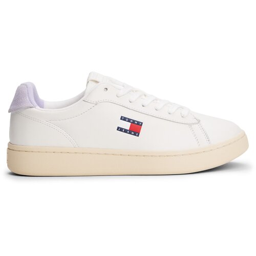 Tommy Jeans Niske tenisice &amp;#039;ARCHIVE&amp;#039; 98&amp;#039; ecru/prljavo bijela / mornarsko plava / crvena Slike
